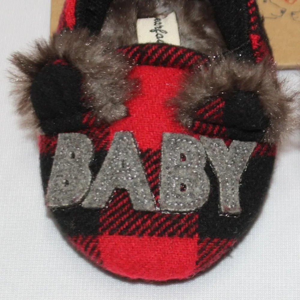 Baby Bear Dearfoams 6-9 Month Slippers